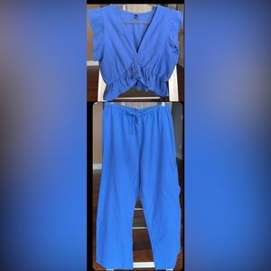 Blue Women's Jumpsuit